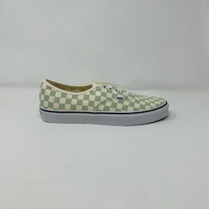 New in Box Vans Ambrosia Green Checkerboard Canvas Skate Shoes Men’s Size 10